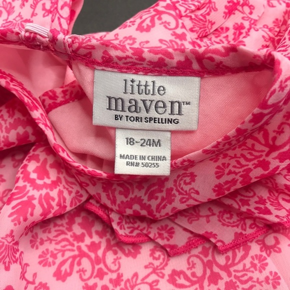 Little Maven by Tori Spelling dress sz 18-24 month - Picture 4 of 7